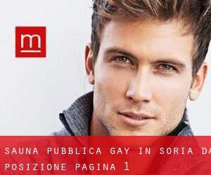 Sauna pubblica Gay in Soria da posizione - pagina 1
